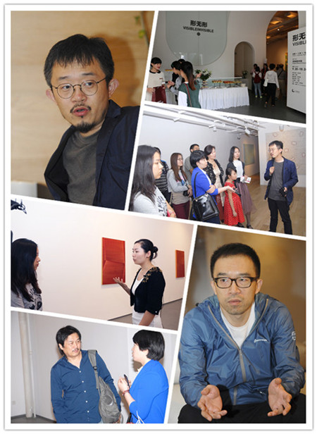鸿坤集团旗下鸿坤文旅设立的鸿坤美术馆主办的中国绘画抽象展开幕