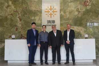 Daibes Enterprises持有人Fred Daibes一行到访鸿坤集团