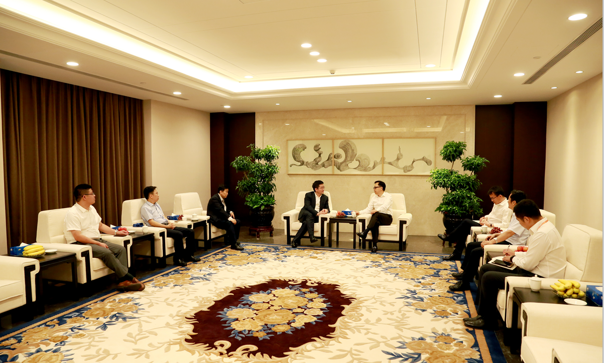 上海银行北京分行与鸿坤集团在鸿坤集团总部举行洽谈会