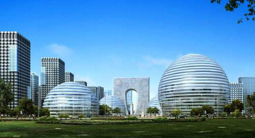 廊坊鸿坤理想城实景图