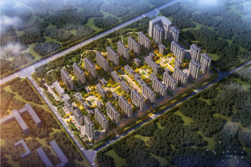 鸿坤地产项目唐山鸿坤理想城示意图