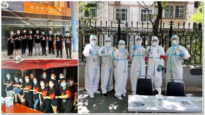鸿坤集团志愿者支援战疫前线工作